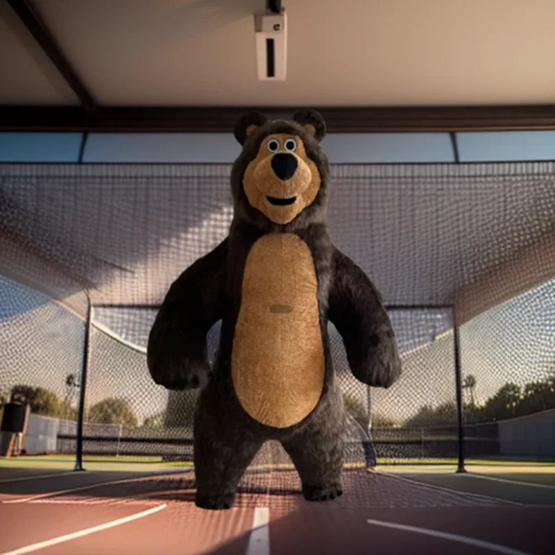 2.6M inflatable clothing Martha and bear brown bears, polar bears, gorillas, rabbits, animal models, commercial play, funny doll