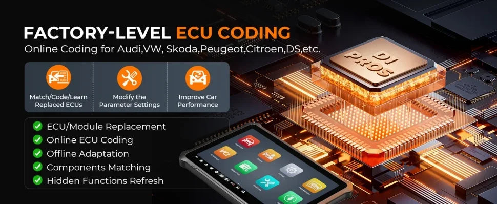 OTOFIX D1 PROS Car Diagnostic Tool Support ECU Coding And 40 Services