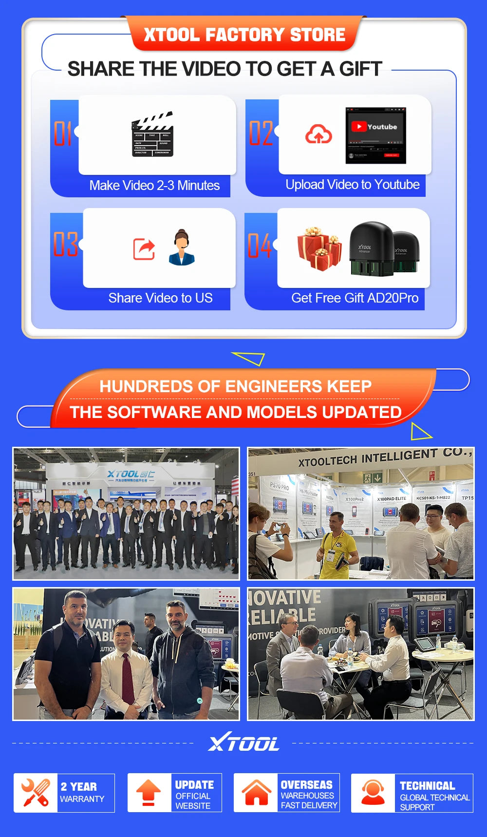 XTOOL D7 V2.0 All System Car Diagnostic Tool FCA Auto Auth ECU Coding 38+ Service Active Test OBD2 Scanner CAN FD DOIP