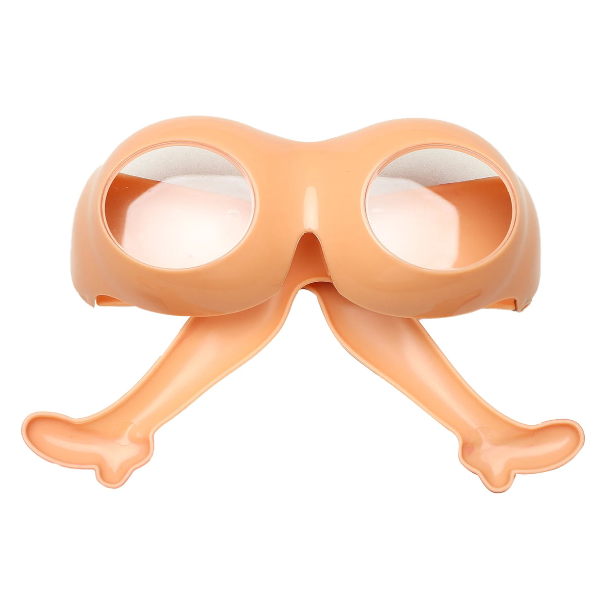 Novelty Leg And Buttocks Sunglasses Prank Party Props Nude Leg Red High Heels Plastic Lens Quirky Glasses for Adding Funny