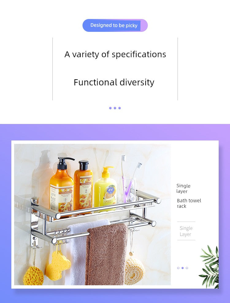 Punch-Free Draining Stainless Steel Wash Table Rack