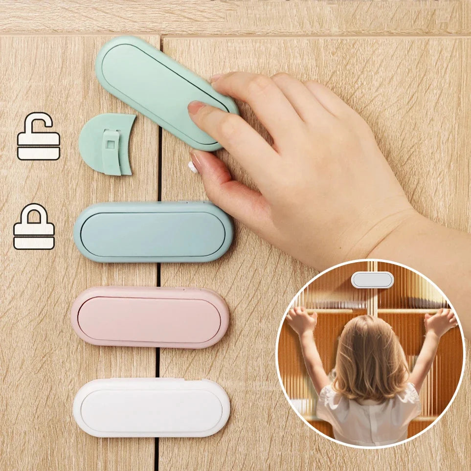 Baby Lock Kids Safety Locks Cabinet Door Lock Baby Protective Refrigerator children Drawer Locks  child safety lock