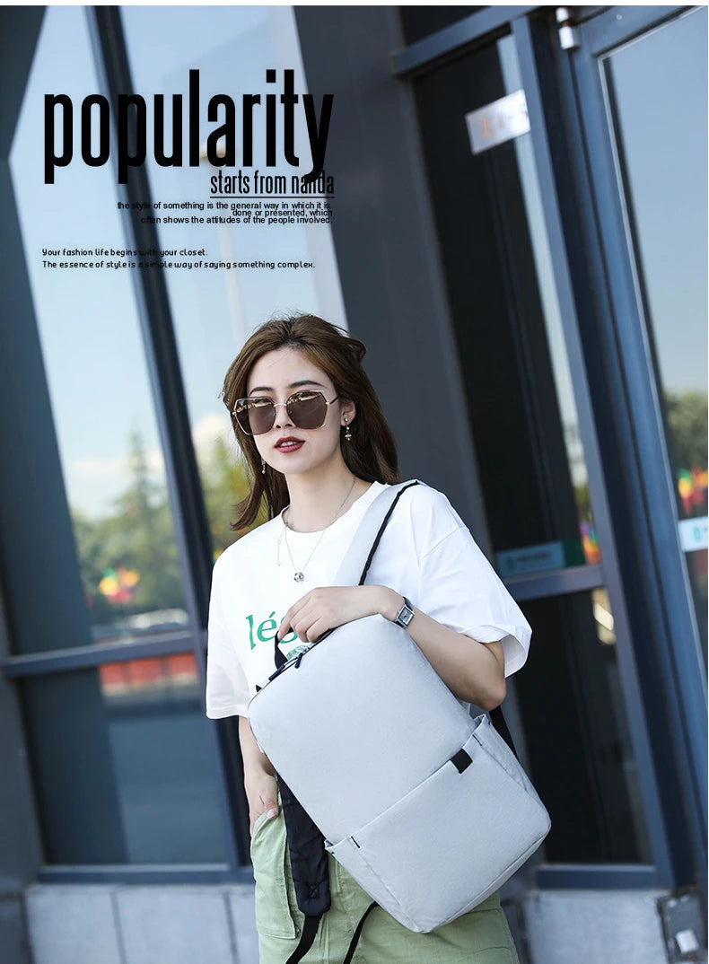New Sports Backpacks for Unisex 10L Outdooor High Capacity Oxford Waterproof College Backpack Women Men Travel School Bags