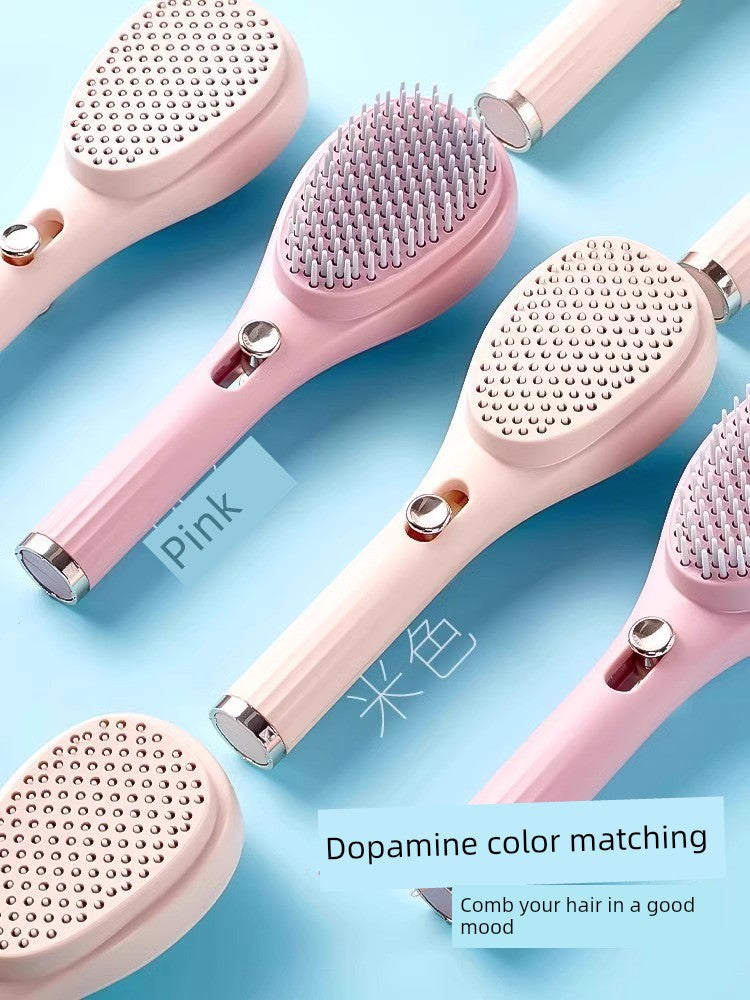 Telescopic Massage Comb Hair Dye Comb Hair Scalp Cleaning Hairdressing Comb Anti-Static Shunfa For Home One-Click Good-looking