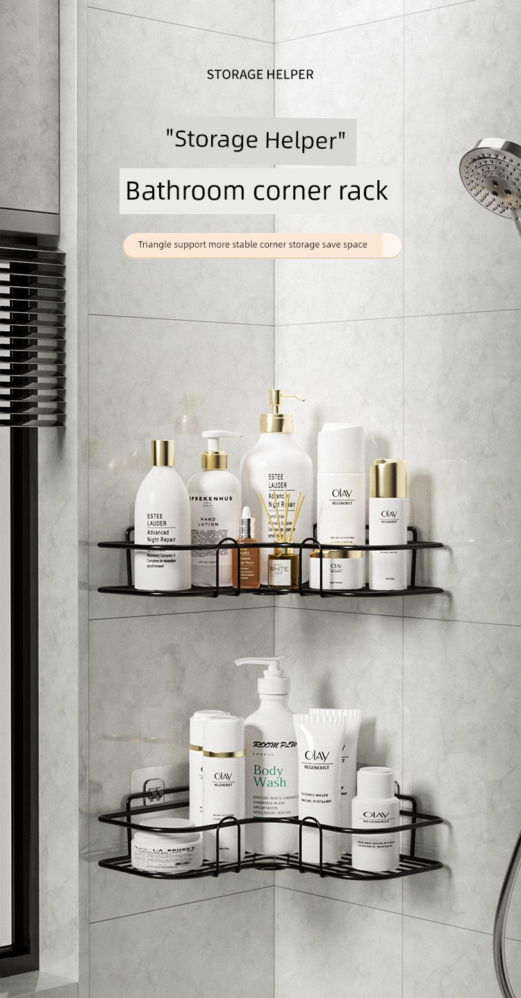 Punch-Free Wall Hanging Washstand Cosmetic Shelf