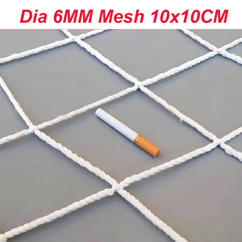 Safety Netting Building Against Falling Net Balcony Window Stairs Safe Deck Fence White Nylon Protection Baby Cat Dog