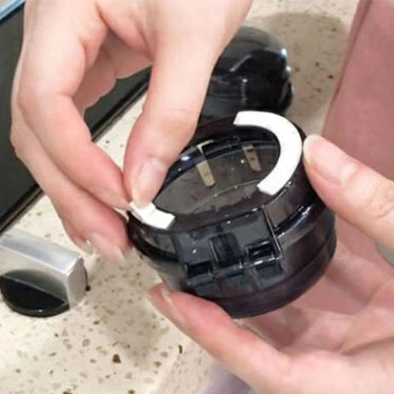 2 Pcs Baby Safety Oven Lock Lid Gas Stove Knob Covers Home Kitchen Switch Protection Tool for Infant Child Protector