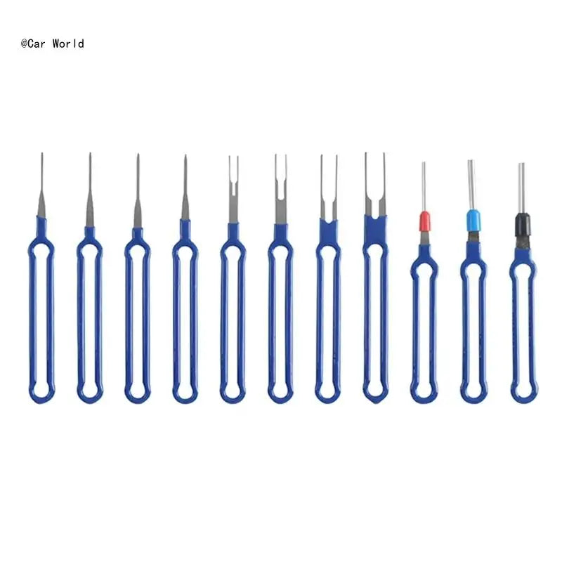 Multipurpose Automotive Terminal Removal Set, Electrical Pin Extractor Release Puller Tool for Car Connector Service 6XDB