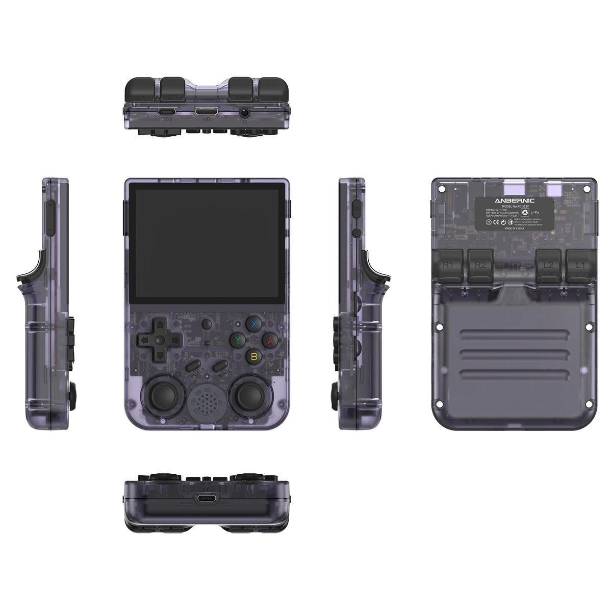 RG353VS Handheld Game Players 3.5-inch IPS Touch Screen Portable Video Console Linux System Android 11
