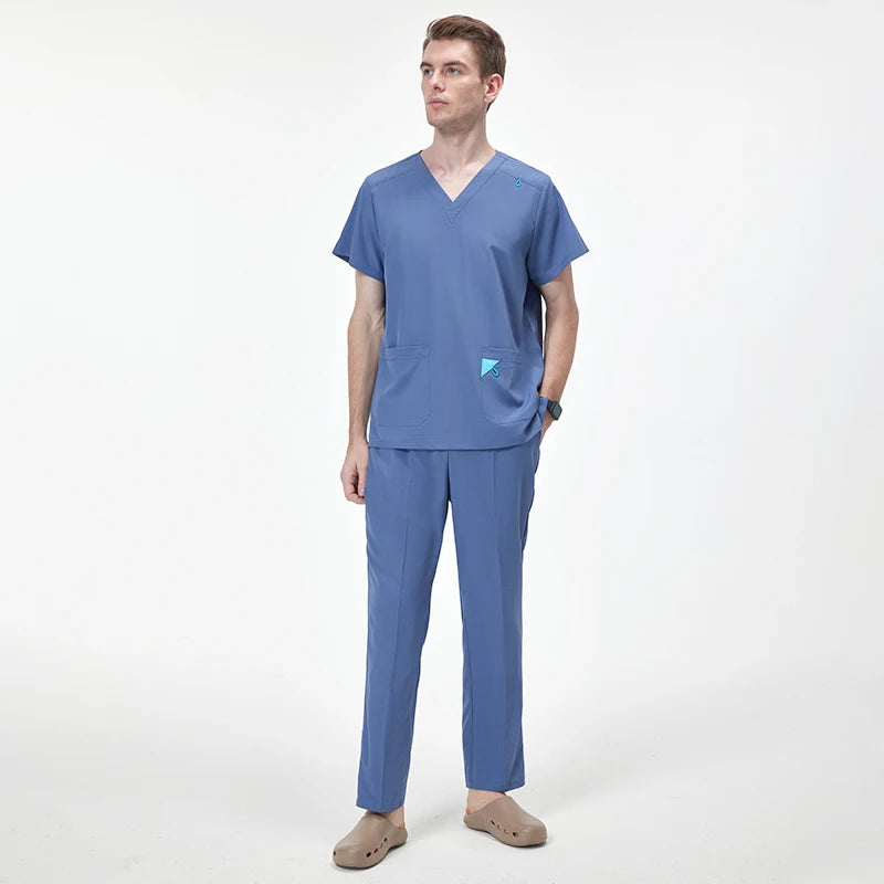 UltraAir™ Scrub Uniforms Nurse Performance Stretch Quick-Dry Healthcare Doctor Hospital Dental Pediatric Medical Scrubs S12