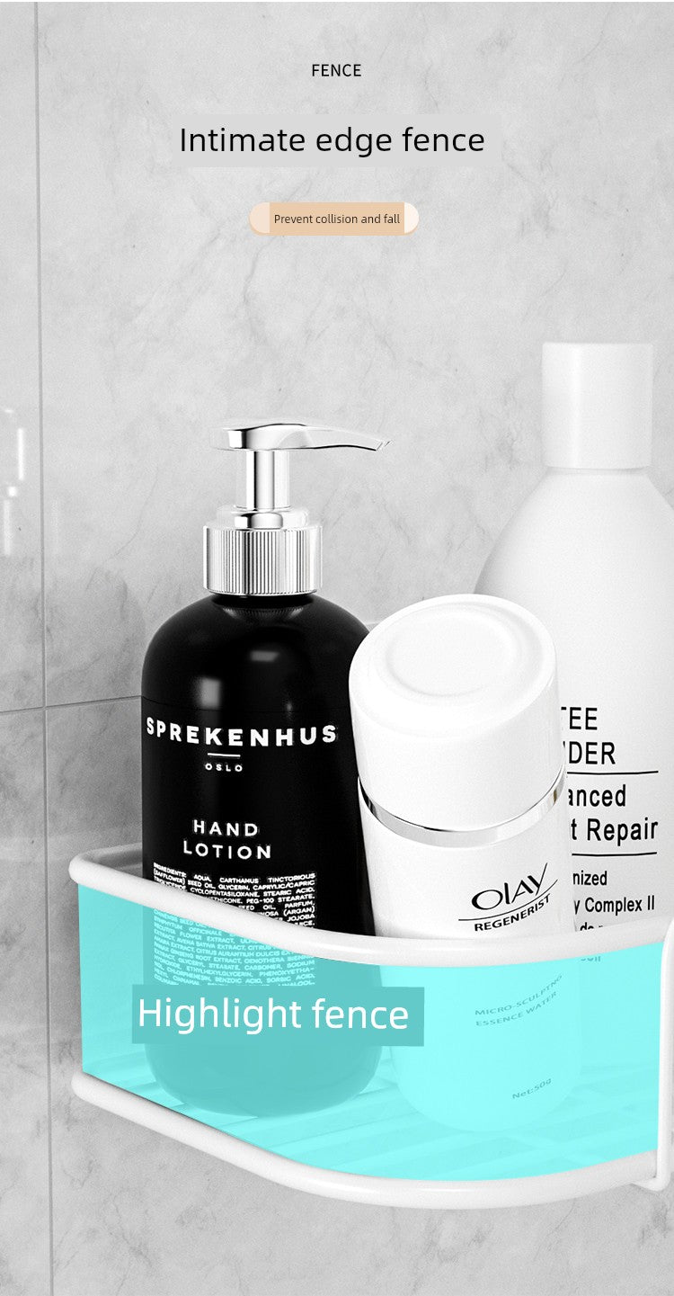 Punch-Free Wall Hanging Washstand Cosmetic Shelf