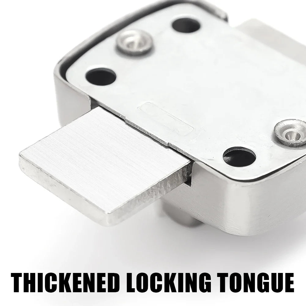 Kids Safety Drawer Locks Clasp Door Bolt Type Interior Perforated Latch Door Lock Universal Safety Lock Bedroom Anti-theft Locks
