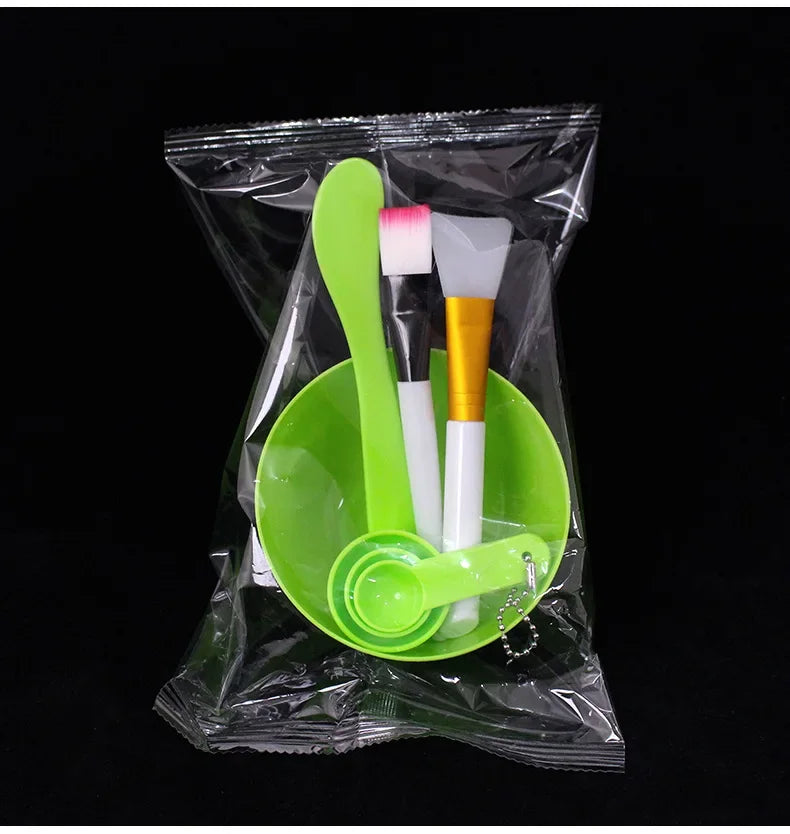 Face Mask Mixing Bowl Set DIY Facemask Mixing Tool with Silicone Mask Bowl Makeup Brushes Spatula Beauty Skin Care Beauty Health