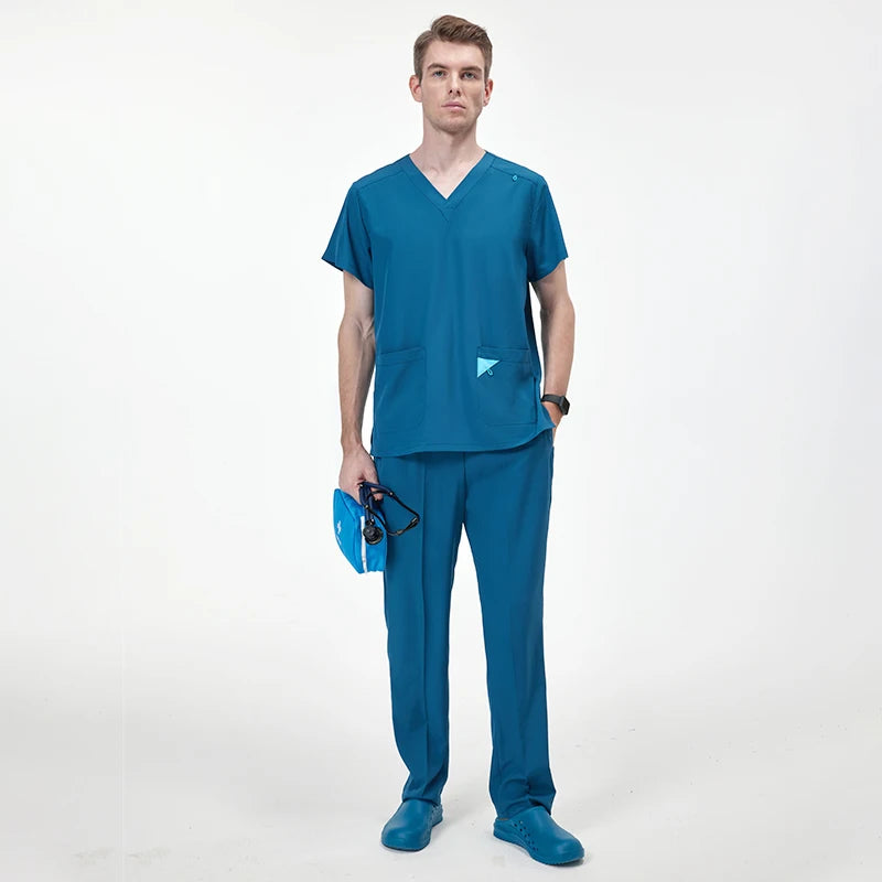 UltraAir™ Scrub Uniforms Nurse Performance Stretch Quick-Dry Healthcare Doctor Hospital Dental Pediatric Medical Scrubs S12