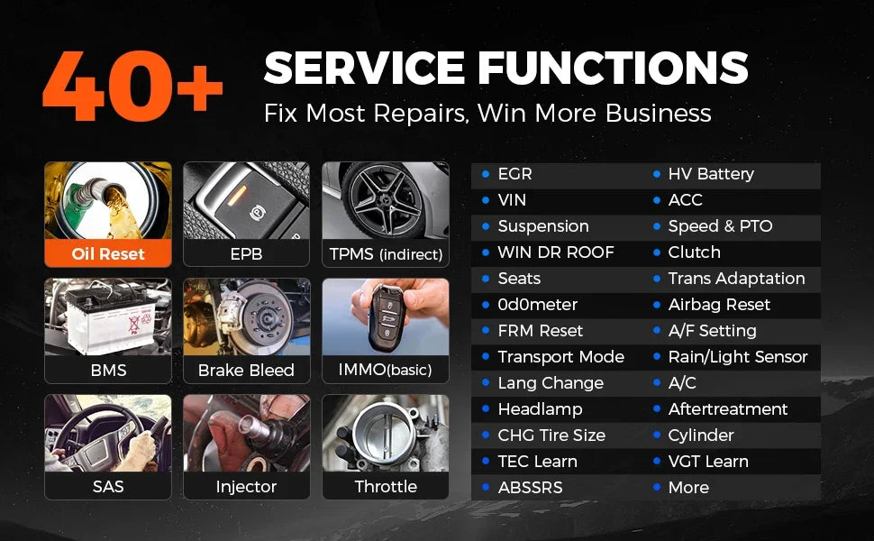 OTOFIX D1 PROS Car Diagnostic Tool Support ECU Coding And 40 Services