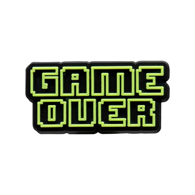 1-13pcs Shoe Charms Game Console Gamepad Shoe Decorations Pins for Men Boy Favor Gifts Clog Accessories Clog Buckle Fit Sandals