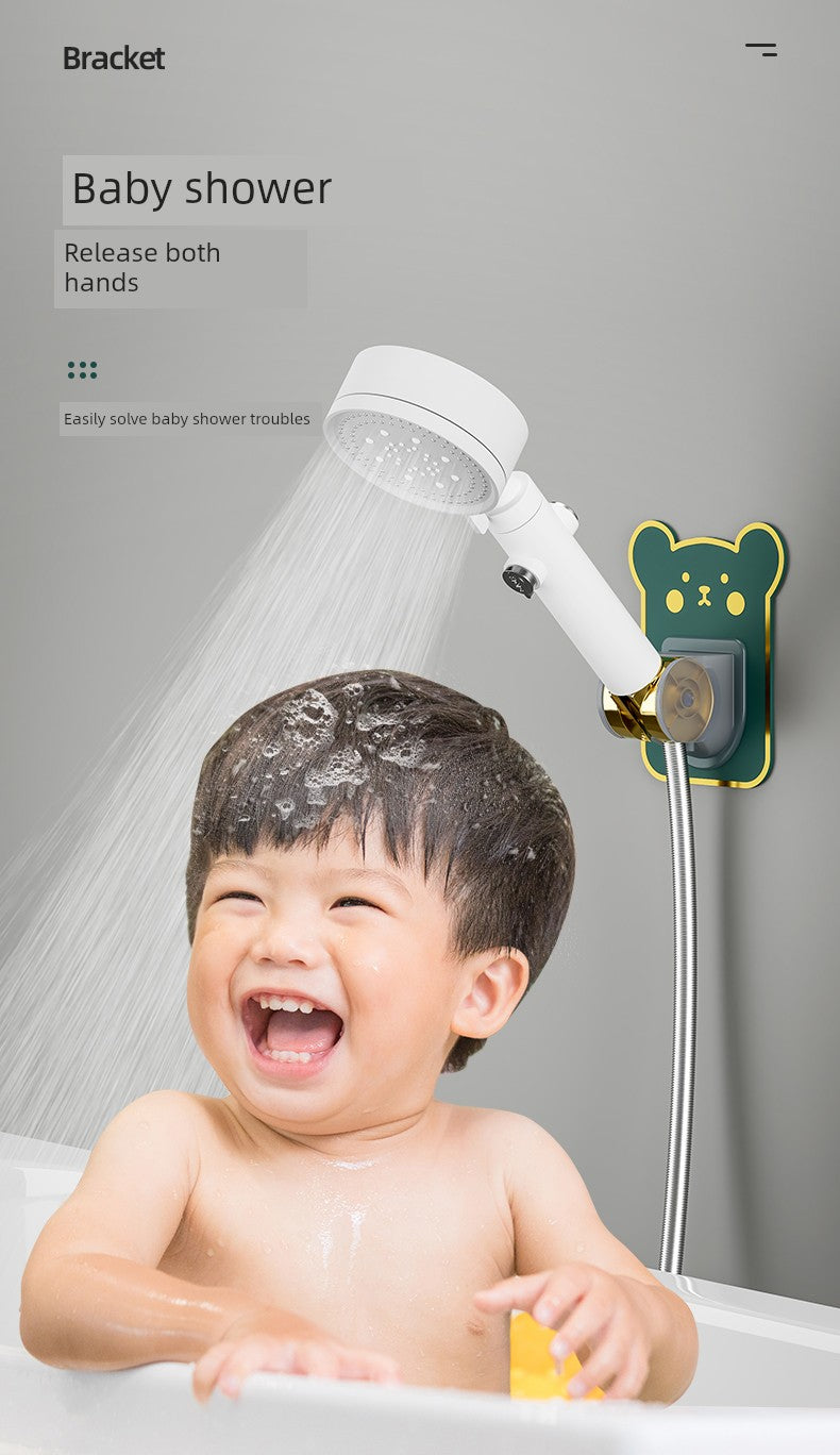 Youqin Kids Fixed Gadget Adjustable Shower Head Bracket