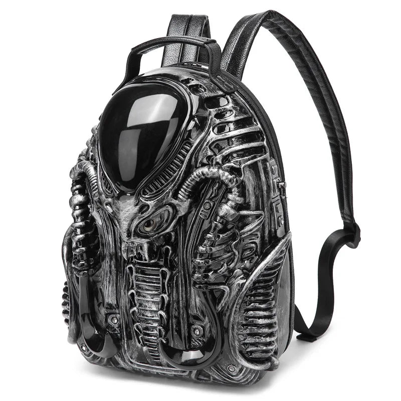 Shaped backpack Cyberpunk new trend backpack men and women alike
