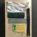 Portable Multifunctional Outdoor Camping Traveling Awning Backpacking Tarp Sunshade Lightweight UV Protection and PU 3000mm