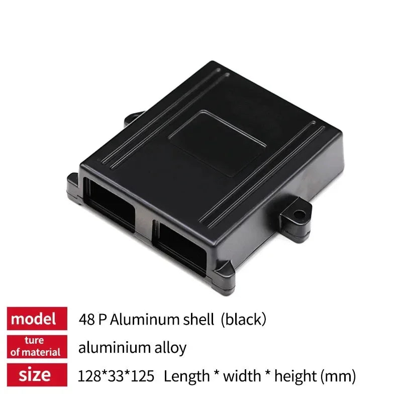 1/5sets ECU Car Controller Circuit Board Matching Aluminum Alloy Shell Box Plug Automotive Motor Auto Connector 48P