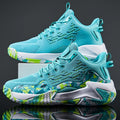Men's Basketball Shoes Breathable Cushioning Non-Slip Wearable Runing Shoes Gym Training Athletic Basketball Sneakers for Women