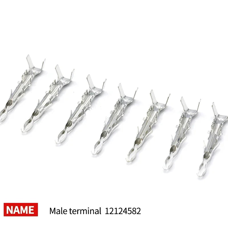 5/20/100sets 1 2 3 4 6Pin Way Delphi 2.5 GM Automotive Female Male Weather Pack Electrical Socket Plug Automobile Connectors