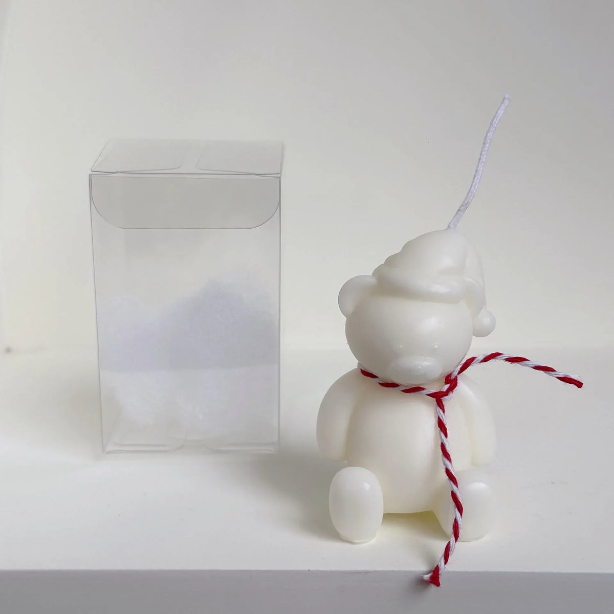 Instagram Christmas Candle Mini Hand-painted Christmas Tree Candle Bear Candle Christmas Gift Holiday Decoration