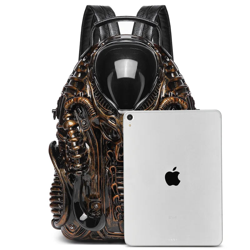 Shaped backpack Cyberpunk new trend backpack men and women alike
