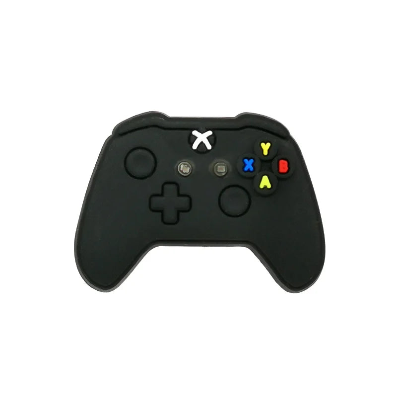 1-13pcs Shoe Charms Game Console Gamepad Shoe Decorations Pins for Men Boy Favor Gifts Clog Accessories Clog Buckle Fit Sandals