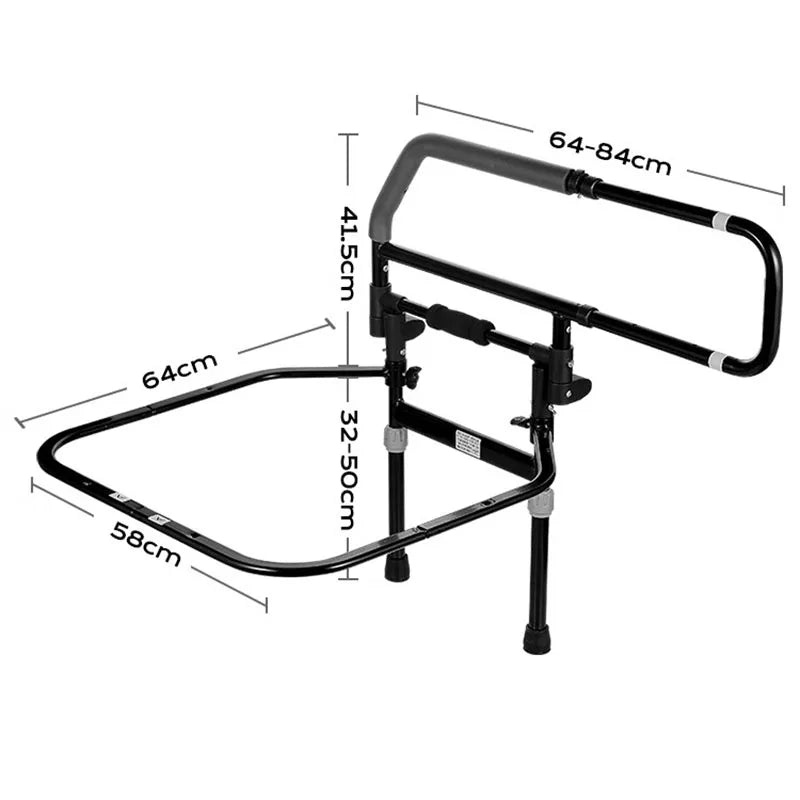 Senior Bed Rails Bedside Handrails Elderly Home Wake-up Railings Anti-falling Guardrails Kryjte Se Elderly Disabled Patients
