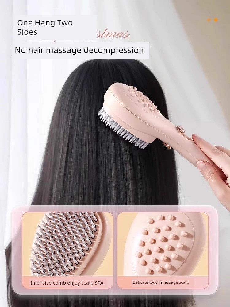 Telescopic Massage Comb Hair Dye Comb Hair Scalp Cleaning Hairdressing Comb Anti-Static Shunfa For Home One-Click Good-looking
