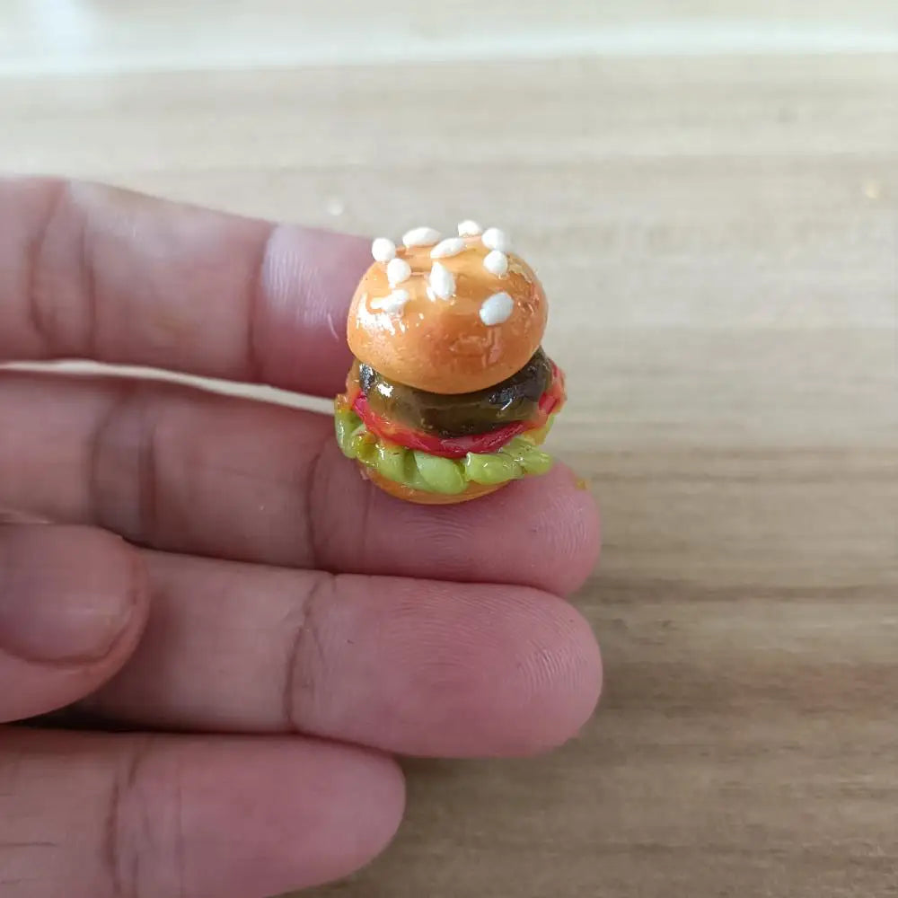 NEW 1/6 Scale Dollhouse Miniature Fried Chips Chicken Leg Ice-cream Orange Juice Mini Fast Food for Doll House Kitchen Play Toys