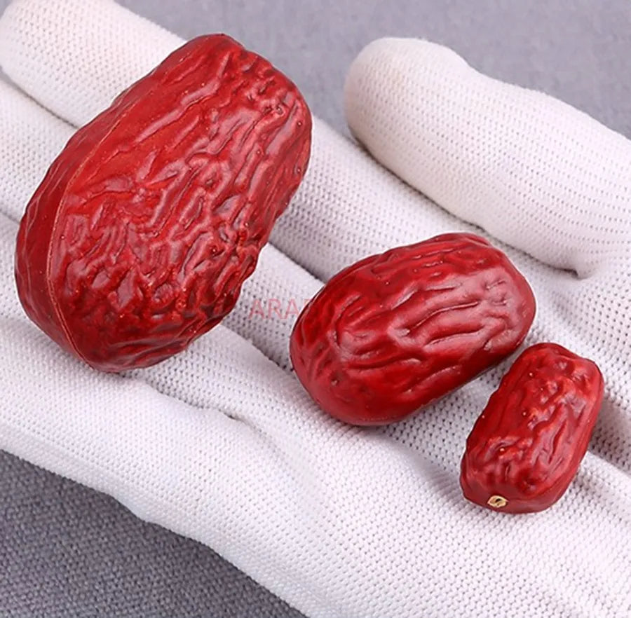 Simulated Red Date Model Plastic Fake Red Date Props Dried Fruit Health Food Props Toys Nourishing Products