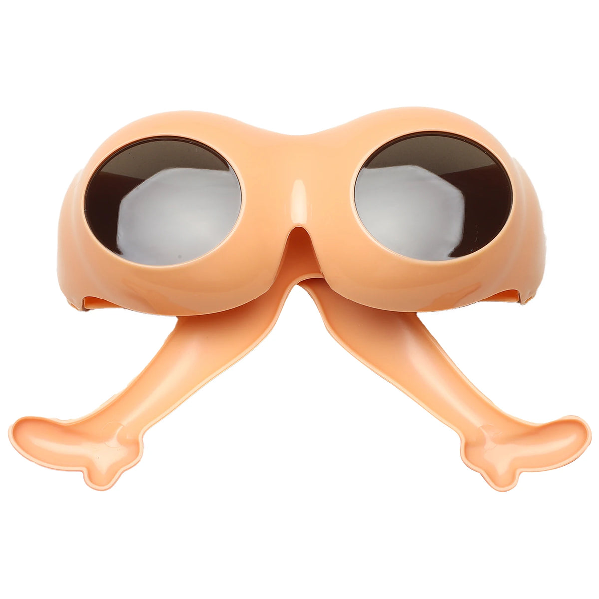 Novelty Leg And Buttocks Sunglasses Prank Party Props Nude Leg Red High Heels Plastic Lens Quirky Glasses for Adding Funny