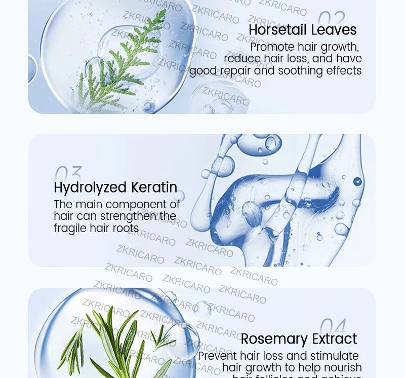Rosemary Hair Growth Serum Anti Hair Loss Prevent Baldness Hair Care Essential Oil Scalp Treatment Beauty Health Care Men Women