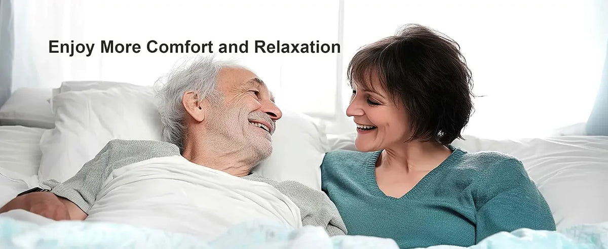 Queen Size Adjustable Bed Base, Wireless Remote Control, Whisper Quiet Durable Motor, Independent Head and Foot Inclin