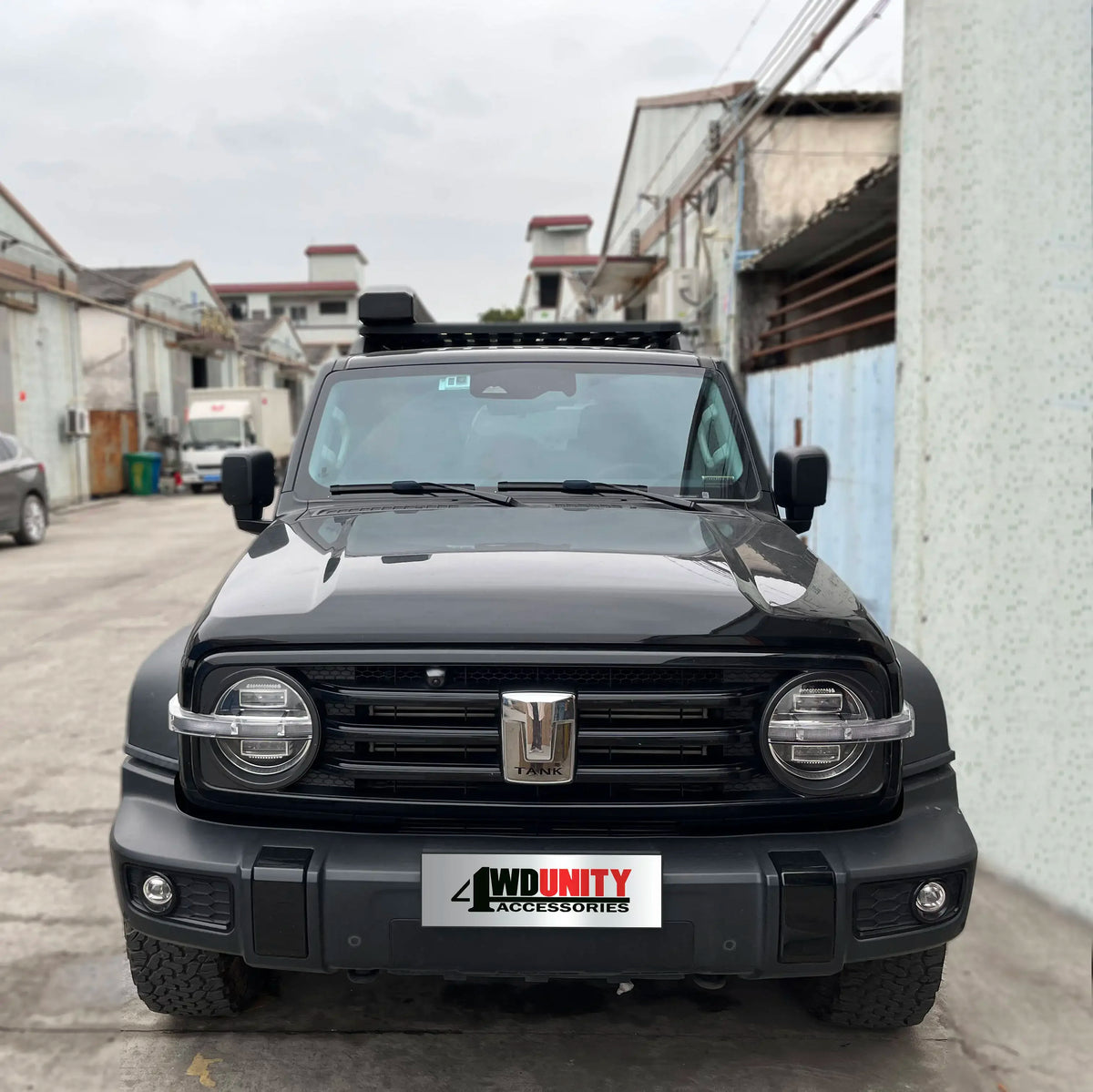 Outdoor Camping Equipment 4x4 Offroad Car Accessories Water Storage Tank Roof Top Water Tank 30L Plastic Storages Roof