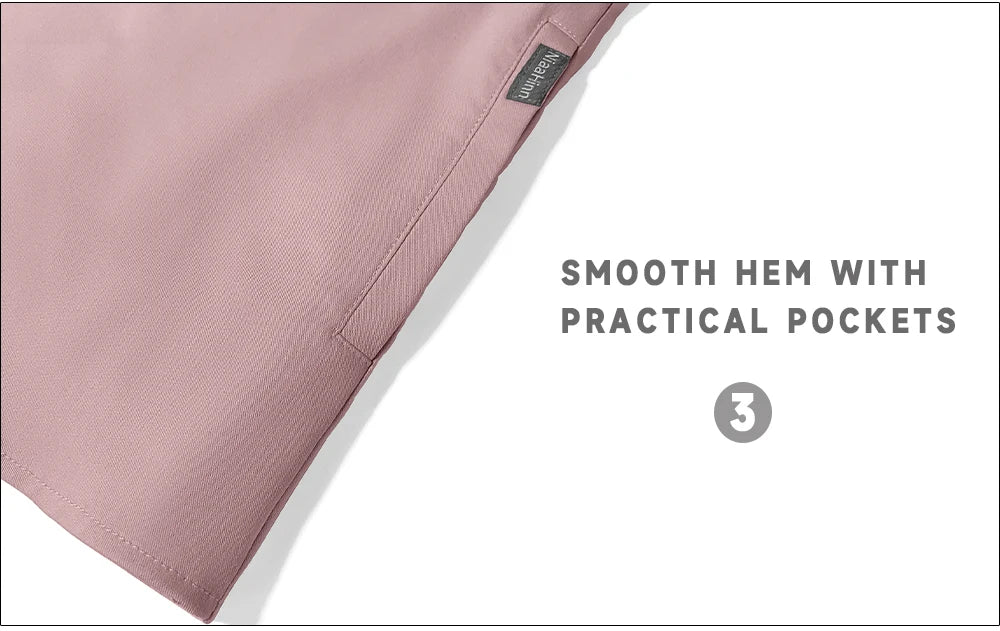 Plus Size Scrubs Set Women Medical Nurse Uniforms Stand Neck V-cut Scrub Top Jogger Pants Vet Doctor Healthcare Workers Workwear