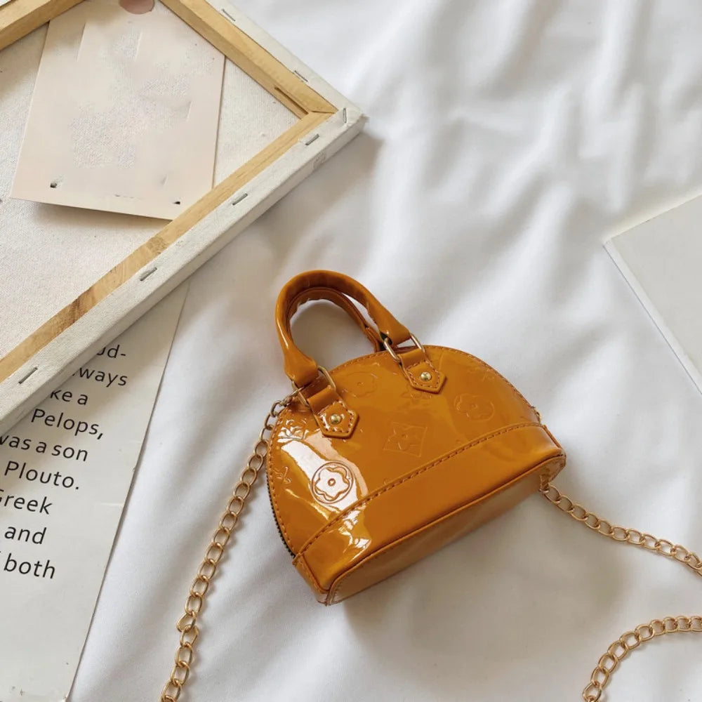 New PU Mini Shoulder Bag Mini Cute Small Satchel Coin Wallets