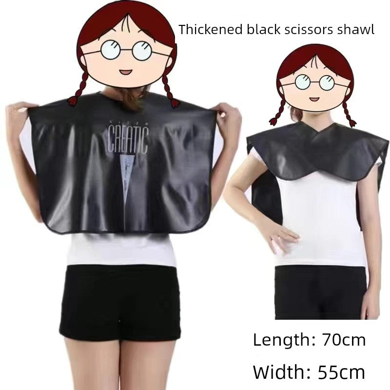 Professional Hair Treatment Shawl Waterproof Thickened For Home Hairdressing