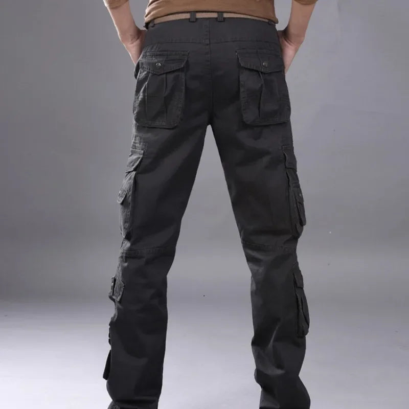 Outdoor Hiking Cotton Male Trousers Baggy Aesthetic Korean Style Cheap Y2k Vintage Men's Cargo Pants Fashion Slacks New In Long