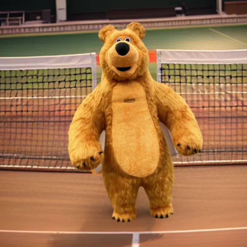 2.6M inflatable clothing Martha and bear brown bears, polar bears, gorillas, rabbits, animal models, commercial play, funny doll