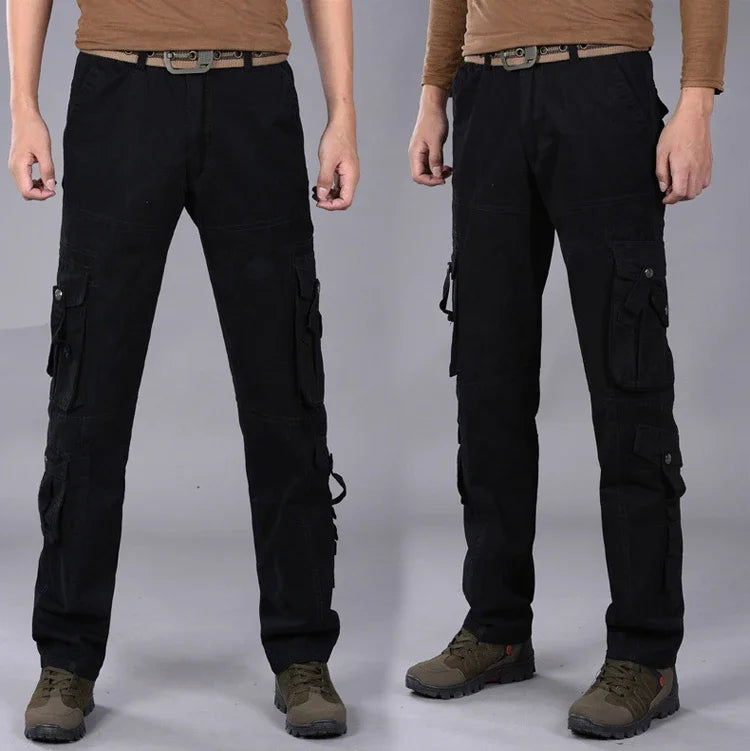 Outdoor Hiking Cotton Male Trousers Baggy Aesthetic Korean Style Cheap Y2k Vintage Men's Cargo Pants Fashion Slacks New In Long