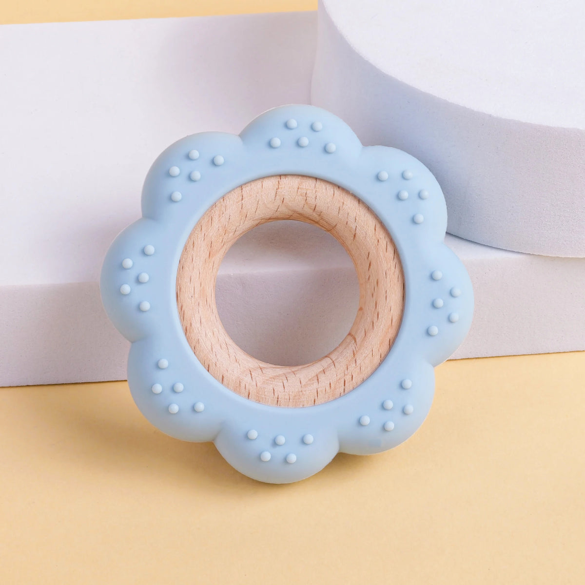 1PCS Baby Silicone Teether Food Grade Newborn Pacifier Relief Design Teether Infant Tactile Training Toys Infant Teething Toy