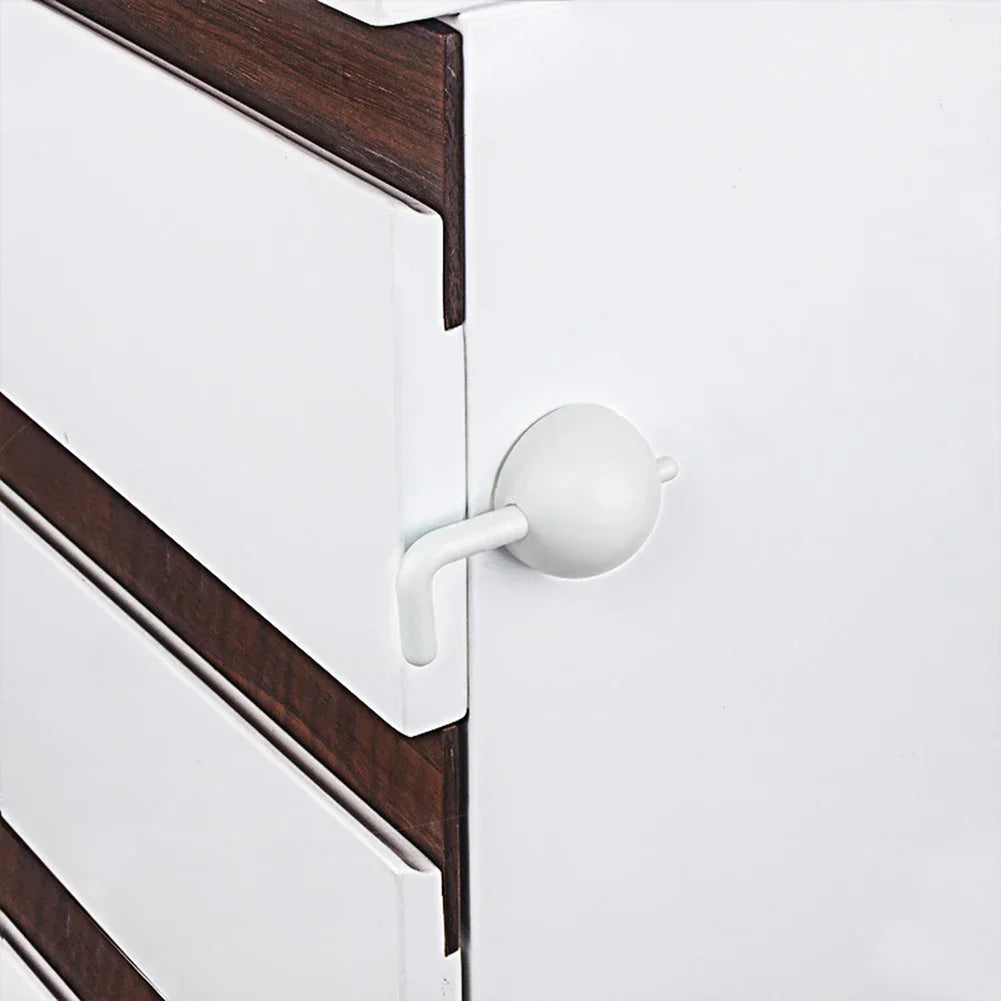 Multifunctional Baby Safety Lock Anti-Pinch Hand Children Safety Cabinet Door Drawer Locks Security Refrigerator Buckle