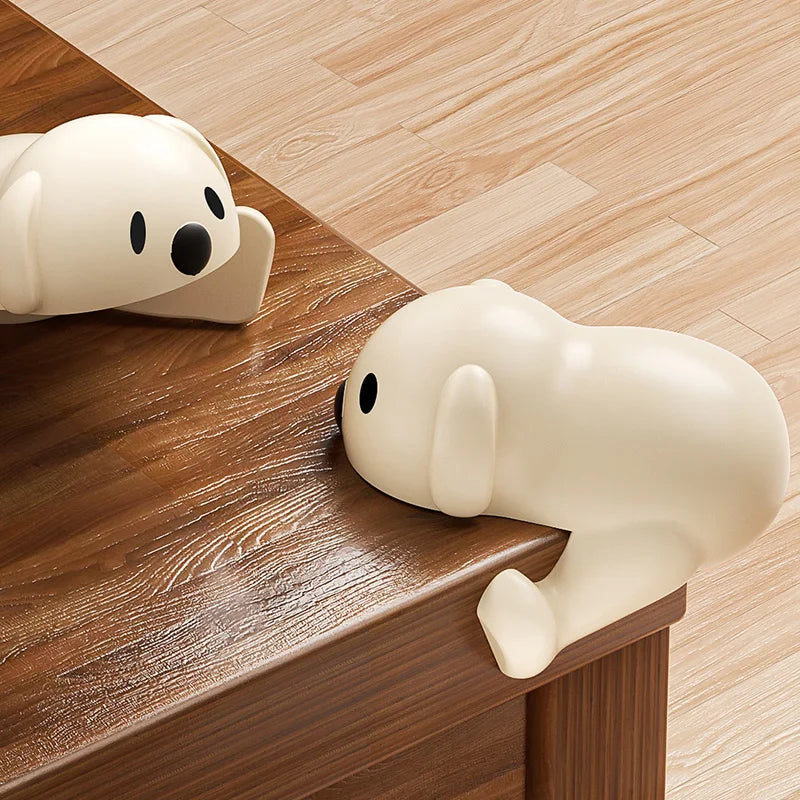 Children Silicone Anti-collision Angle Cartoon Cute Safety Protection Corner Table Paste Sets of Baby Safety Protection Supplies