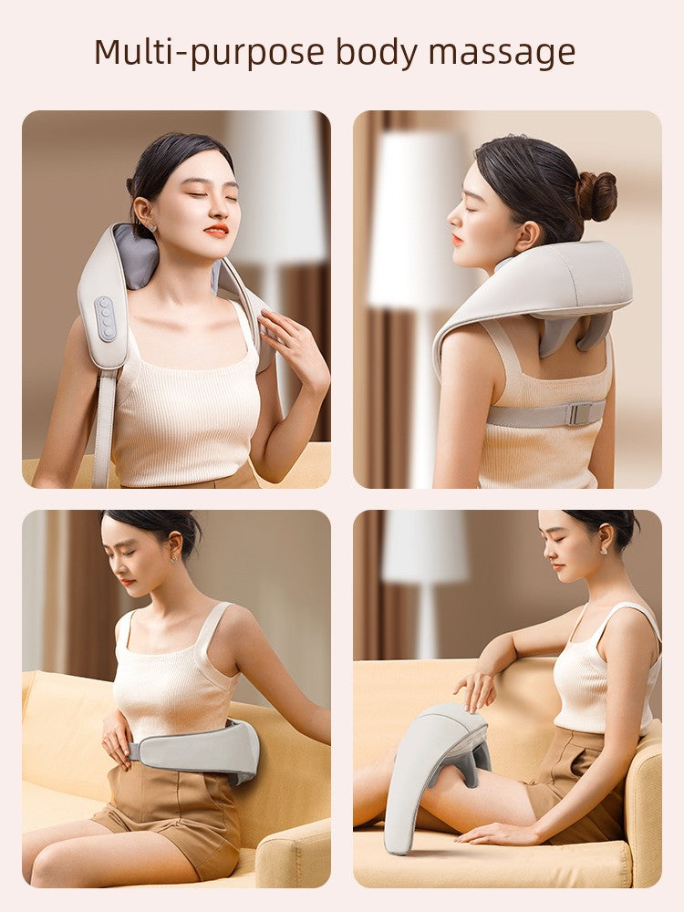 Ox Neck Massager Back Waist Shoulder Spine Neck Kneading Dedicated Fantastic Net Trapezius Massage Instrument