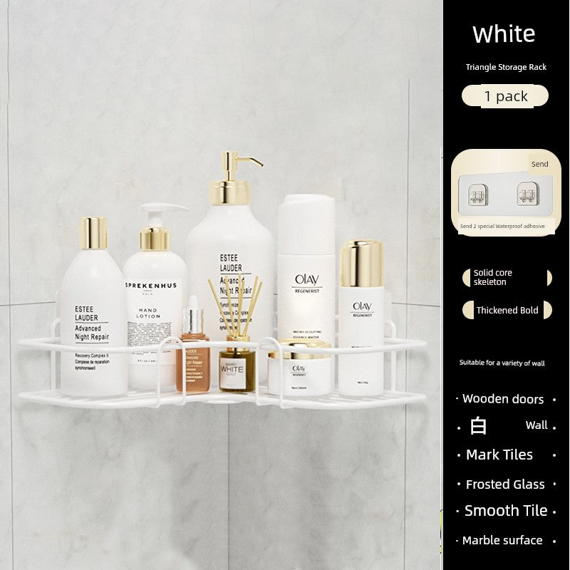 Punch-Free Wall Hanging Washstand Cosmetic Shelf