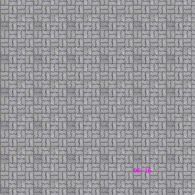 2pcs Miniature Simulation Road Wall floor Sticke Pavement Model Kits Diy  Ground Scenes Outdoor Brick Sticker Materials