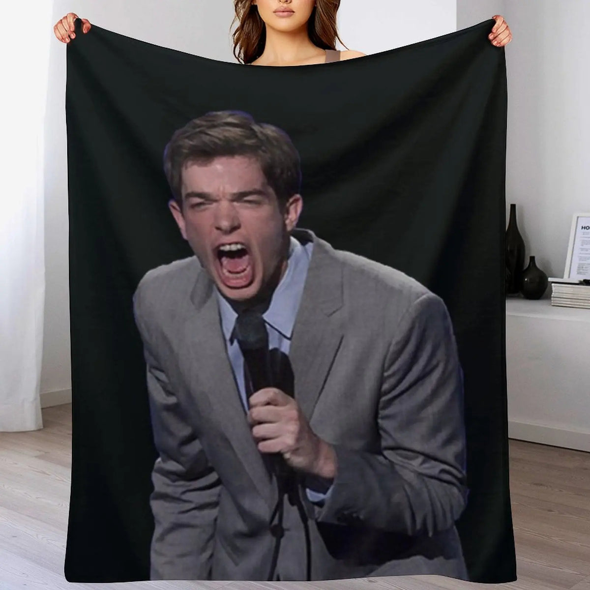 John Mulaney Throw Blanket Weighted Decorative Sofa Blankets